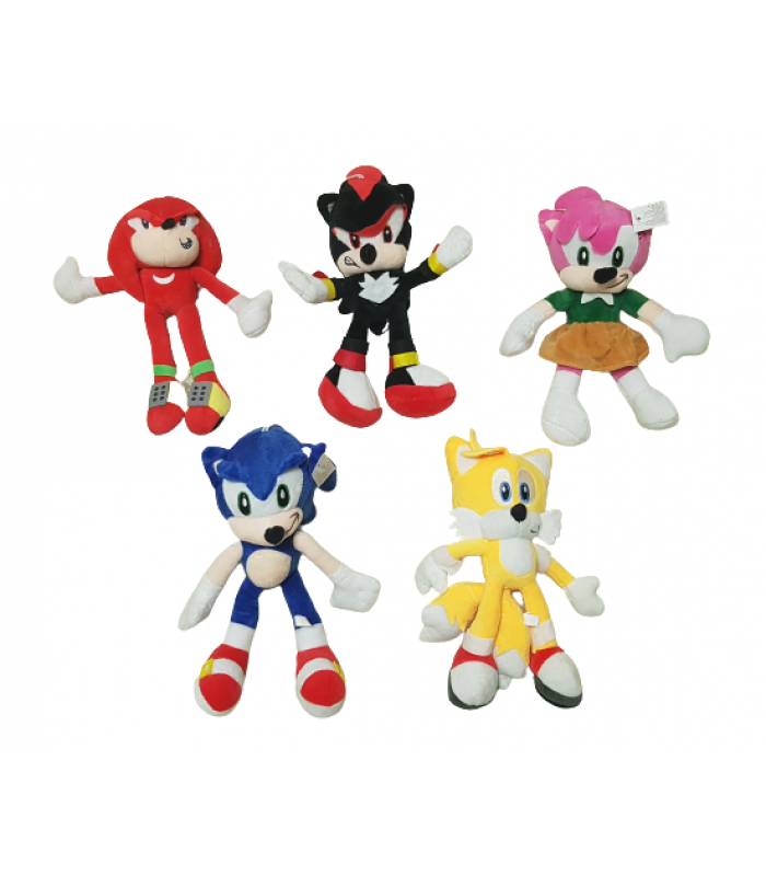 Sonic Hedgehog - set de 5 jucarii de plus